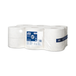Tork 120238 Mini Jumbo Toilet Roll Advanced 2 1/4" Core