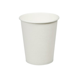 8oz White Paper Cups