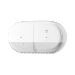 Tork Smart One Mini Twin Dispenser-White