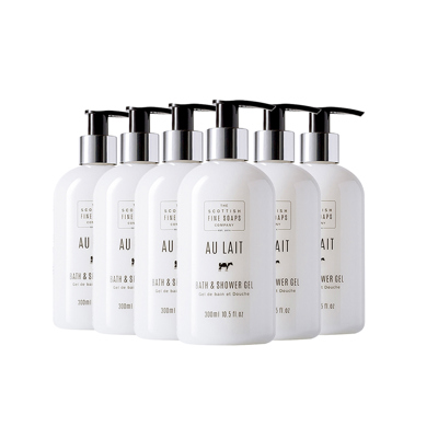 Au Lait Bath & Shower Gel (6 x 300ml)