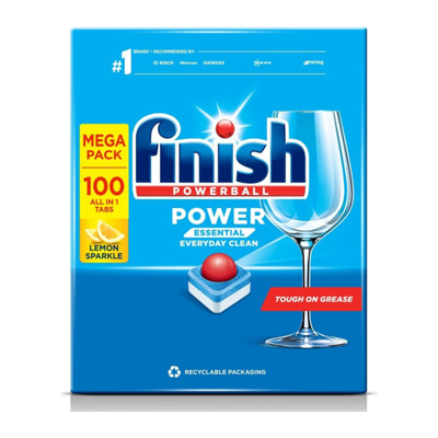 Finish Powerball Dishwasher Tablets Lemon