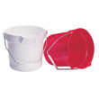 10L Red Round Bucket