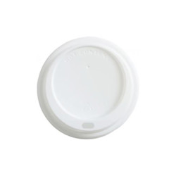 12oz White Ripple Lids