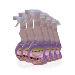 JMS SurfaceSan Covid-19 Certified Hard Surface Sanitiser (6 x 750ml)