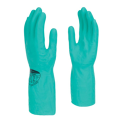 Pura Nitrile Household Gloves Green (Medium 8)