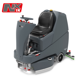 Numatic TVL850 Ride-On Scrubber Dryer with Pad Drive Board & 4 x NX1K Batteries