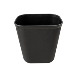 12L Black Rectangular Waste Bin (Box of 12)