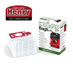 Numatic NVM-1CH Hepa-Flo Vacuum Bags (Pack of 10)