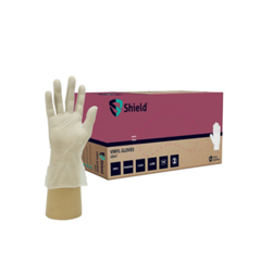 Lightly Powdered Vinyl Gloves (Large)