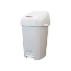 60Ltr Pedal Nappy Bin White