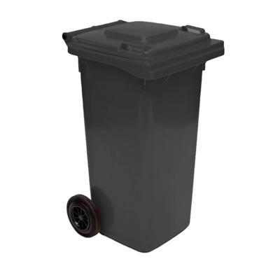 Outdoor Wheeled Bin 140ltr  - Black