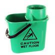 15L Recycled Professional Bucket & Wringer (Green)