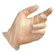 Lightly Powdered Vinyl Glove XL