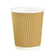 4oz Brown Ripple Cups